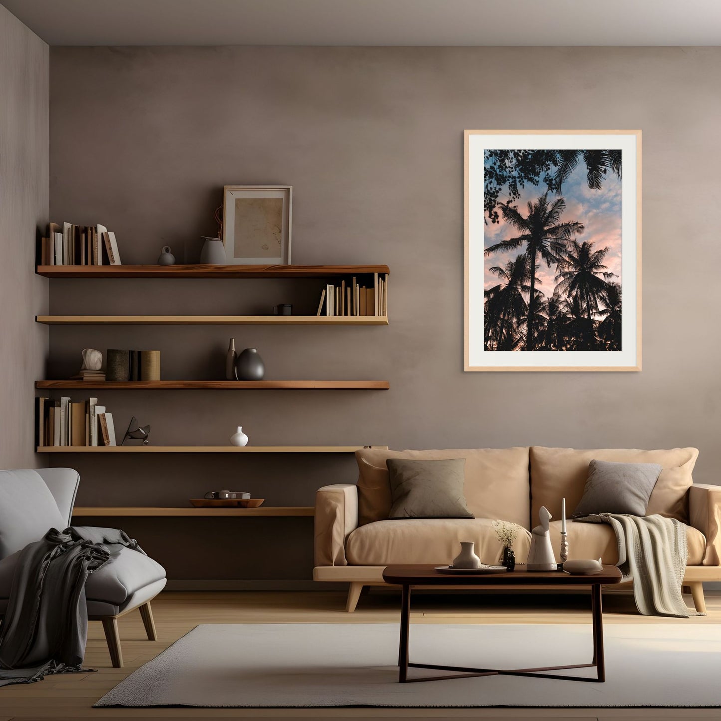 Sunset Palms of Gili Trawangan