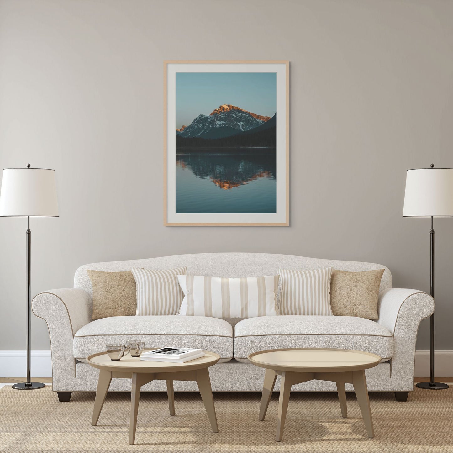 Alpenglow in the Rockies