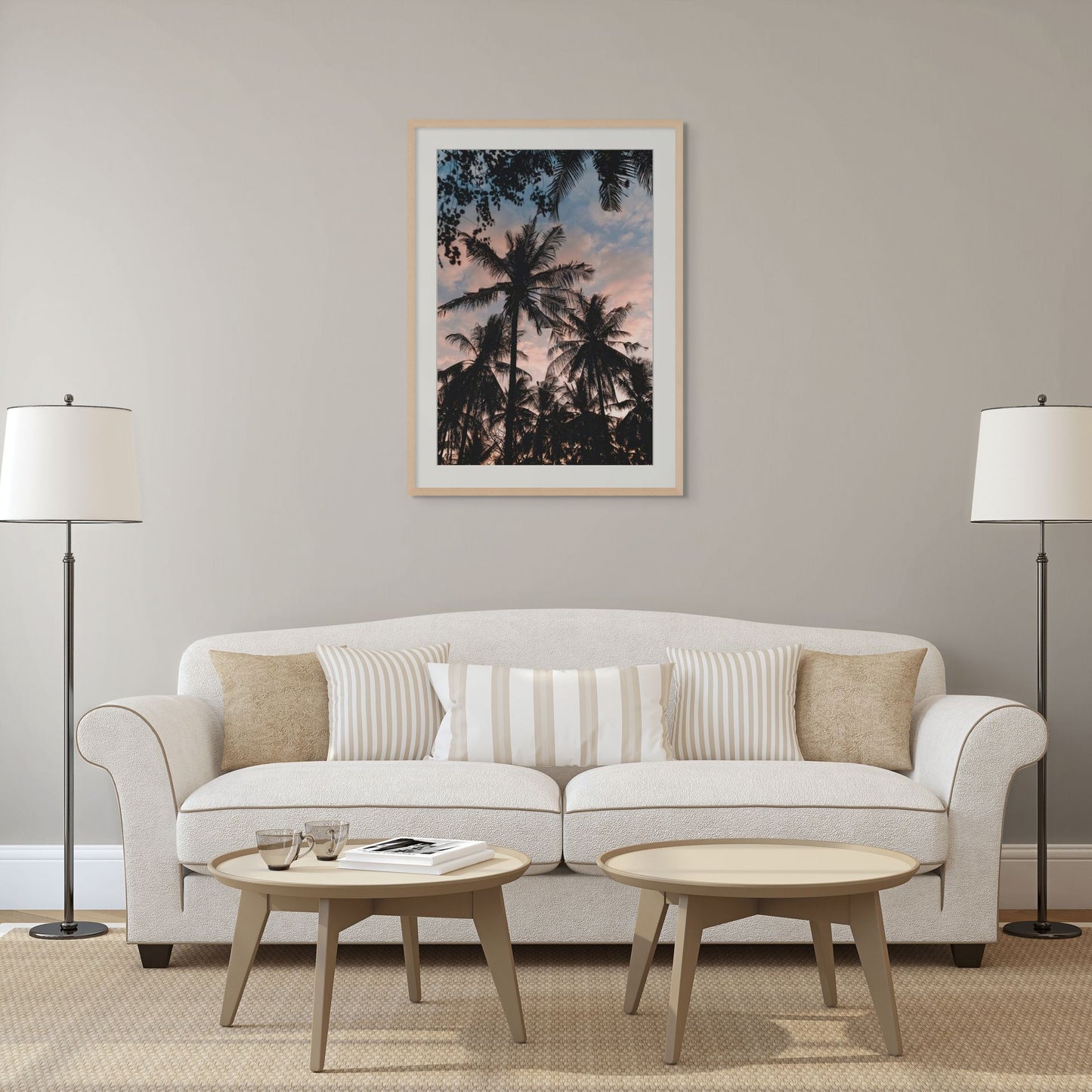 Sunset Palms of Gili Trawangan