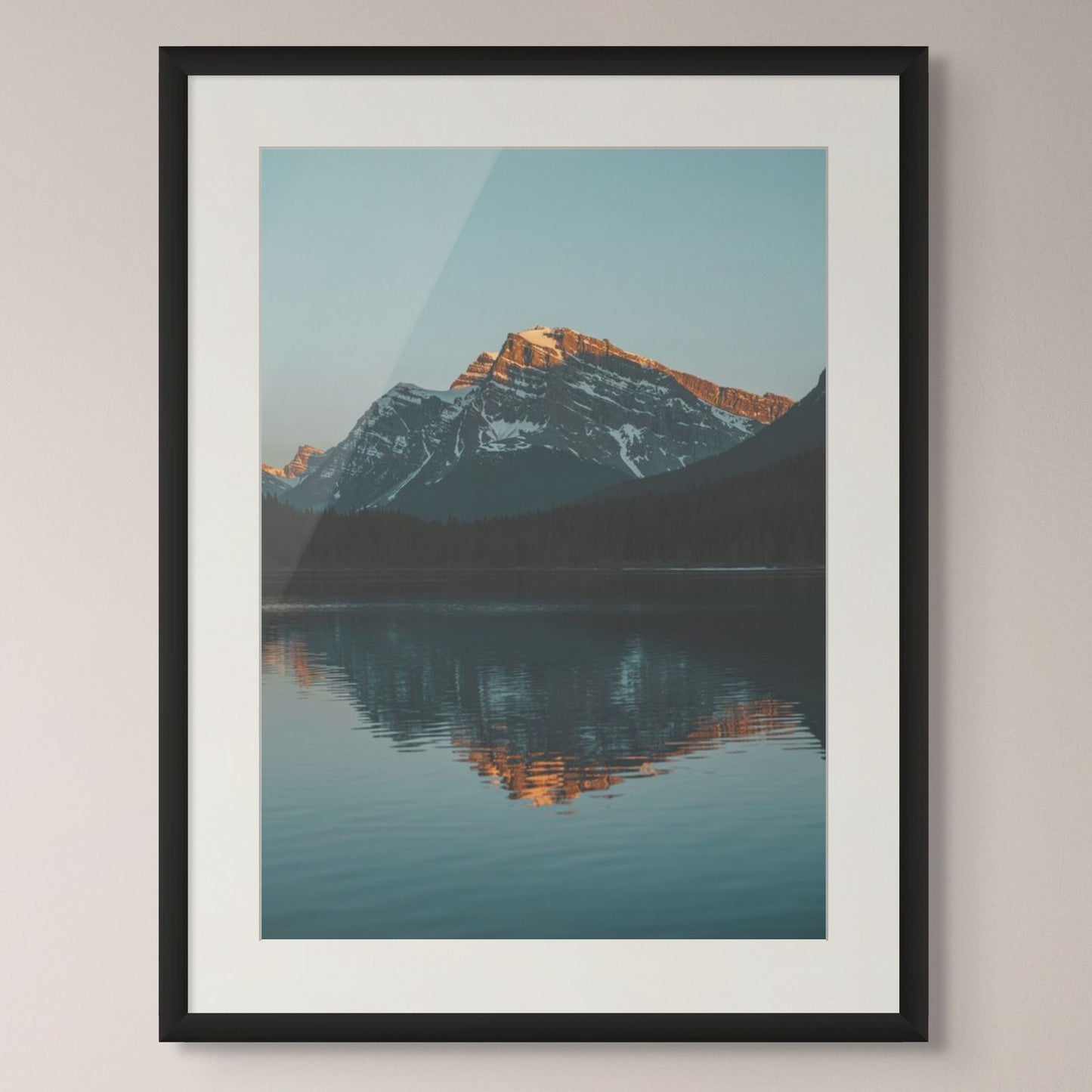 Alpenglow in the Rockies