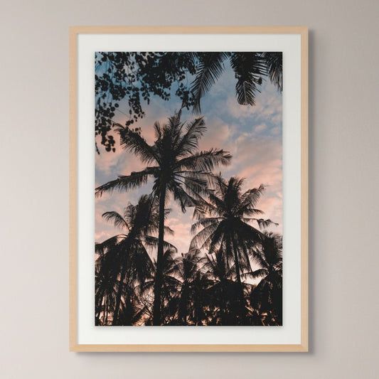 Sunset Palms of Gili Trawangan
